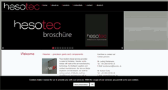Desktop Screenshot of hesotec.de